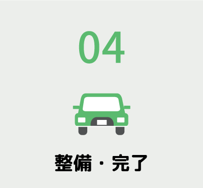 車検の流れ4整備・完了